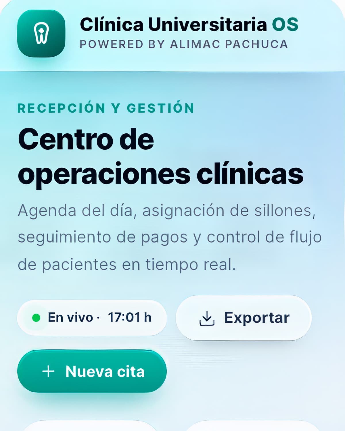 Caso de estudio: Clínica Universitaria OS HealthTech
